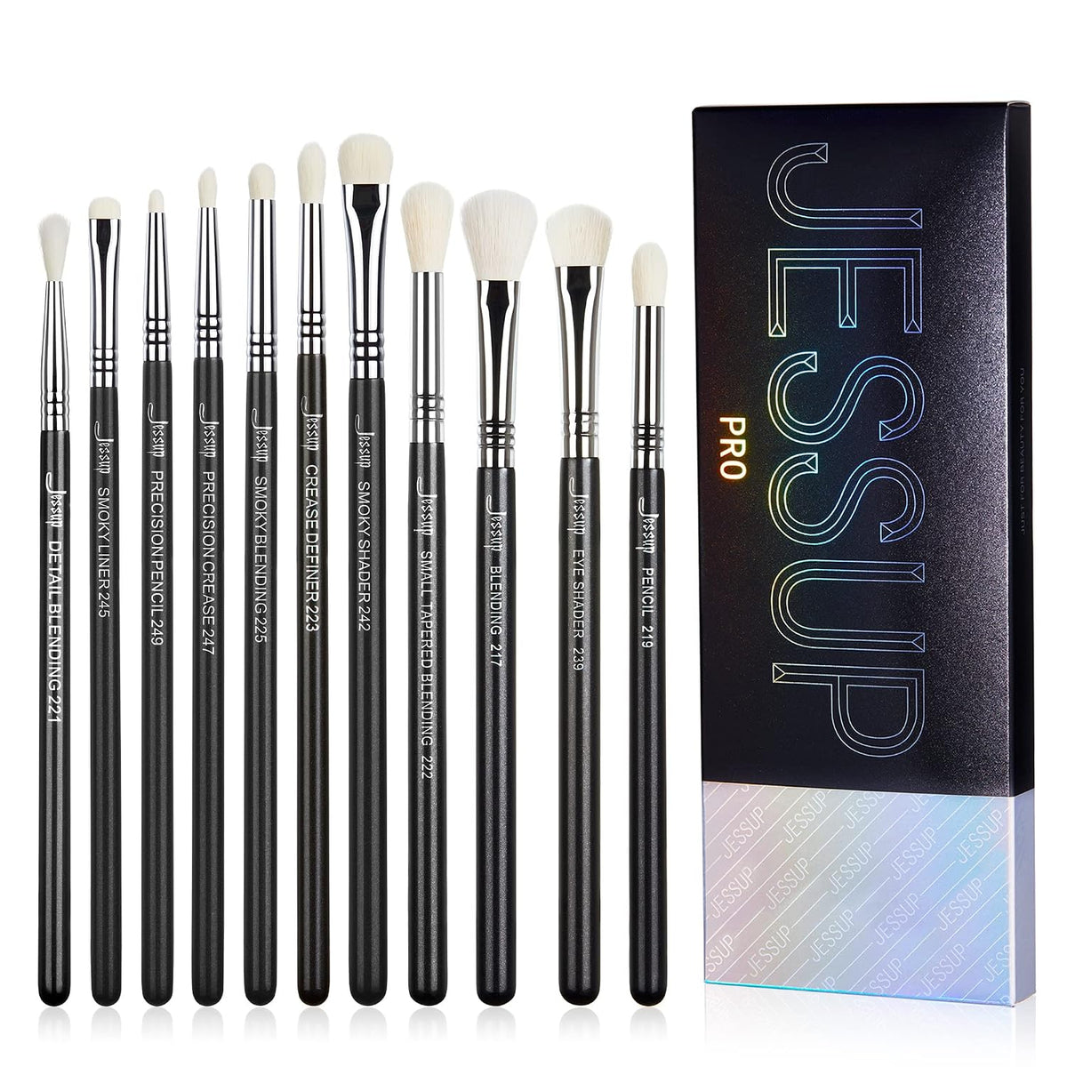 Eyeshadow Brush Set 11pcs Eye Makeup Brushes Set Professional T340