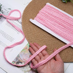 14 Yards 1/2 Inch Pink Gimp Braid Trim