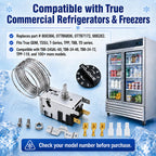 800366 Refrigerator Thermostat Compatible with True TSSU TPP TD TBB GDM