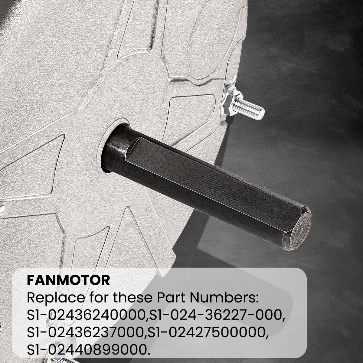 F48AA68A50 Condensing Fan Motor, 1/4 Hp 230 Volt 850 RPM