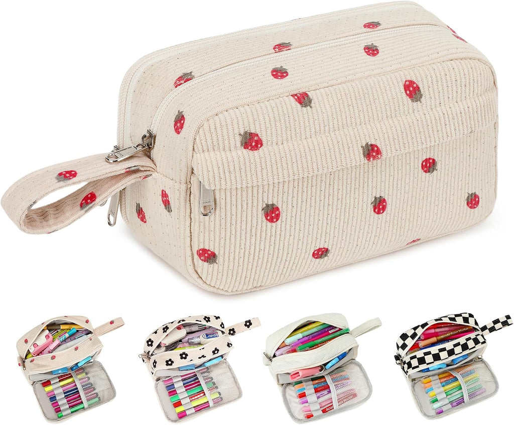 Big Capacity Pencil Case Pencil Pouch Pen Case School Supplies Cute Pencil Box Pencil Bag for Teen Girls Boys Women