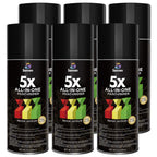 Spray Black Paint 6Pack All-In-One Multi Surface Black Spray Paint for