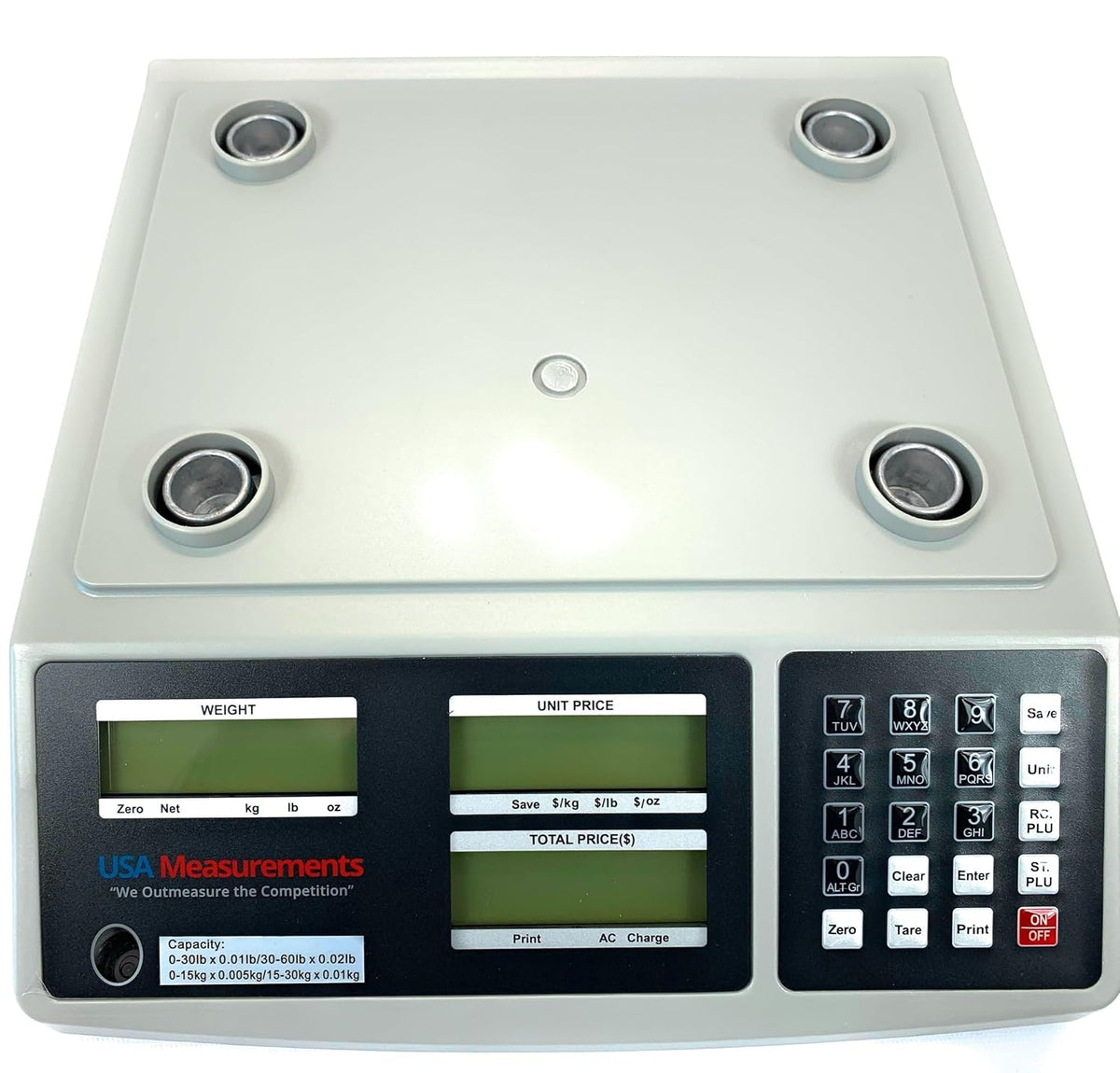 US-PC60 “The Pricer” Computing Scale (60 lb x .02 lb)