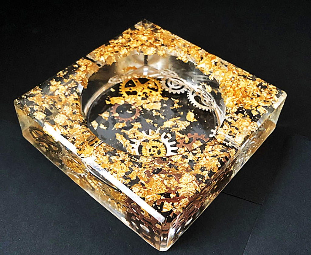 Ashtray Mould, Silicone Molds, Square Mold for Resin, Casting Mold Ashtray, Mold for Resin Casting DIY Art Craft