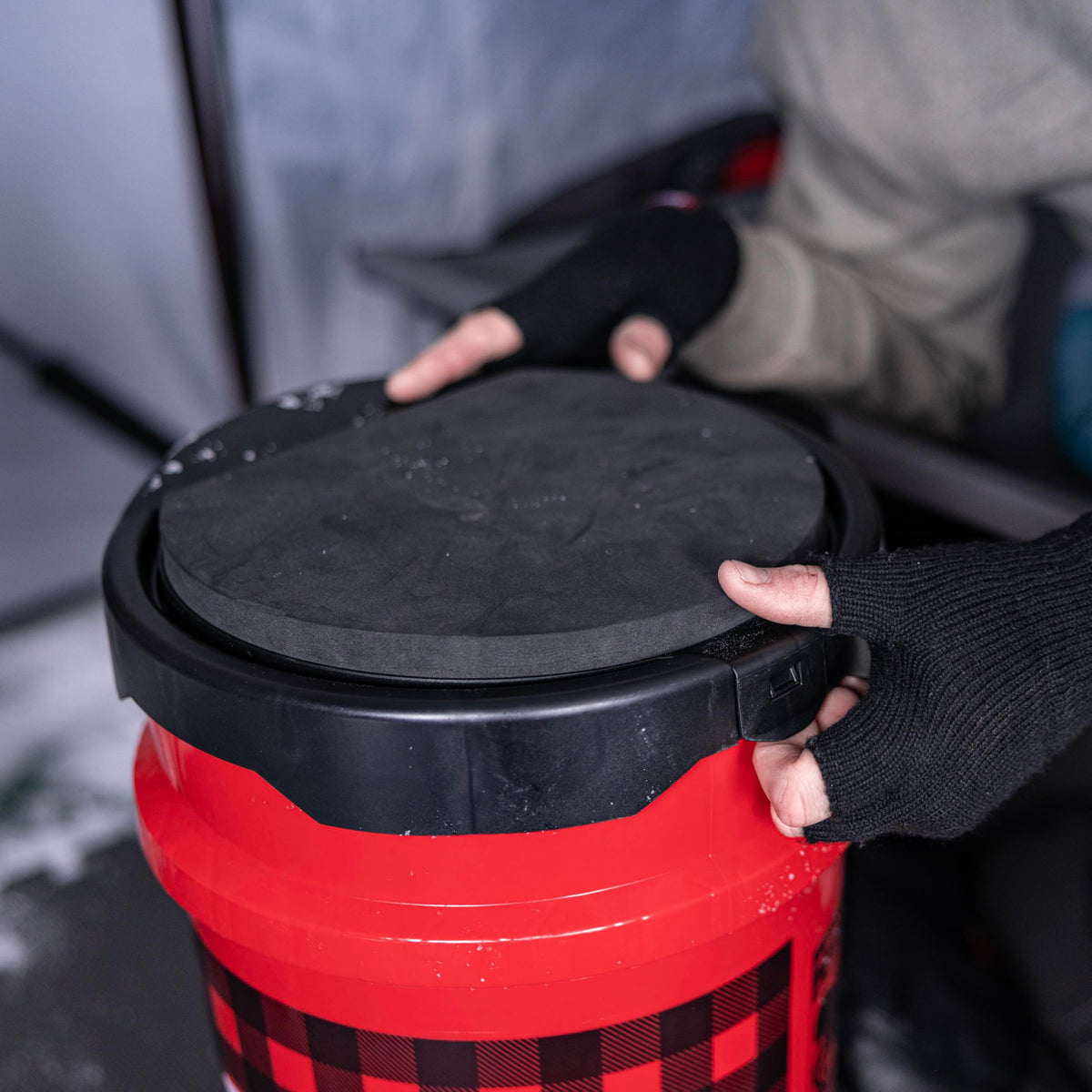 SeatStash Bucket Lid, Storage, Black, 46960