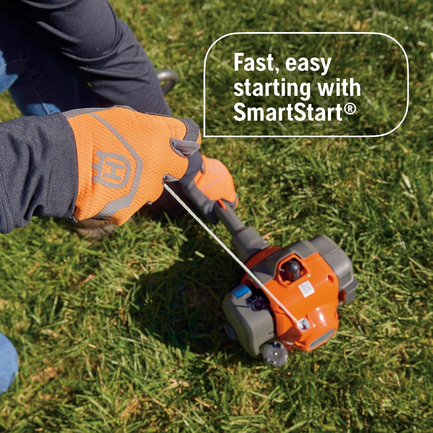 122RJ Multi-Purpose Gas Brush Cutter with String Trimmer Head | Brushcutter tool with grass blade, includes