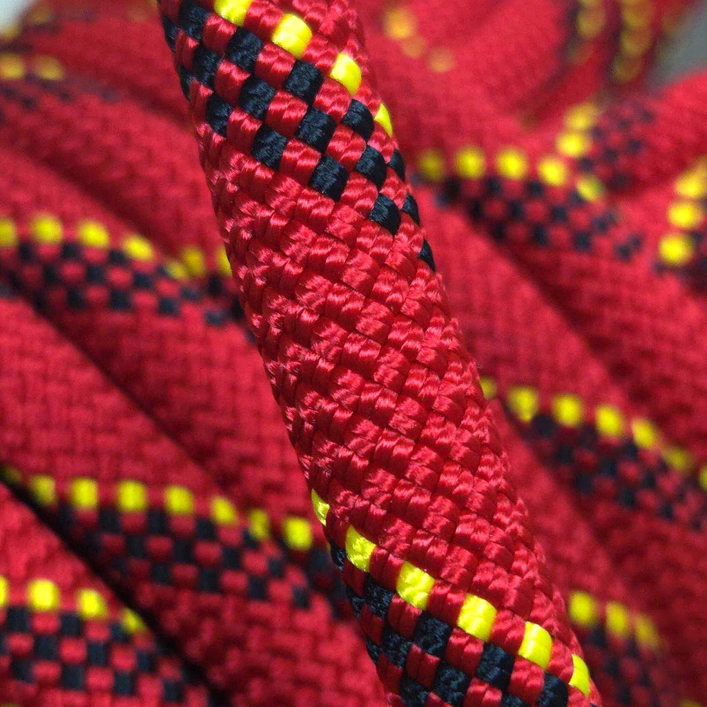 Static Climbing Rope 10.5mm UIAA Static Line Rappelling Rope Nylon Kern Mantle Rope for Escape Rope Rock Climbing