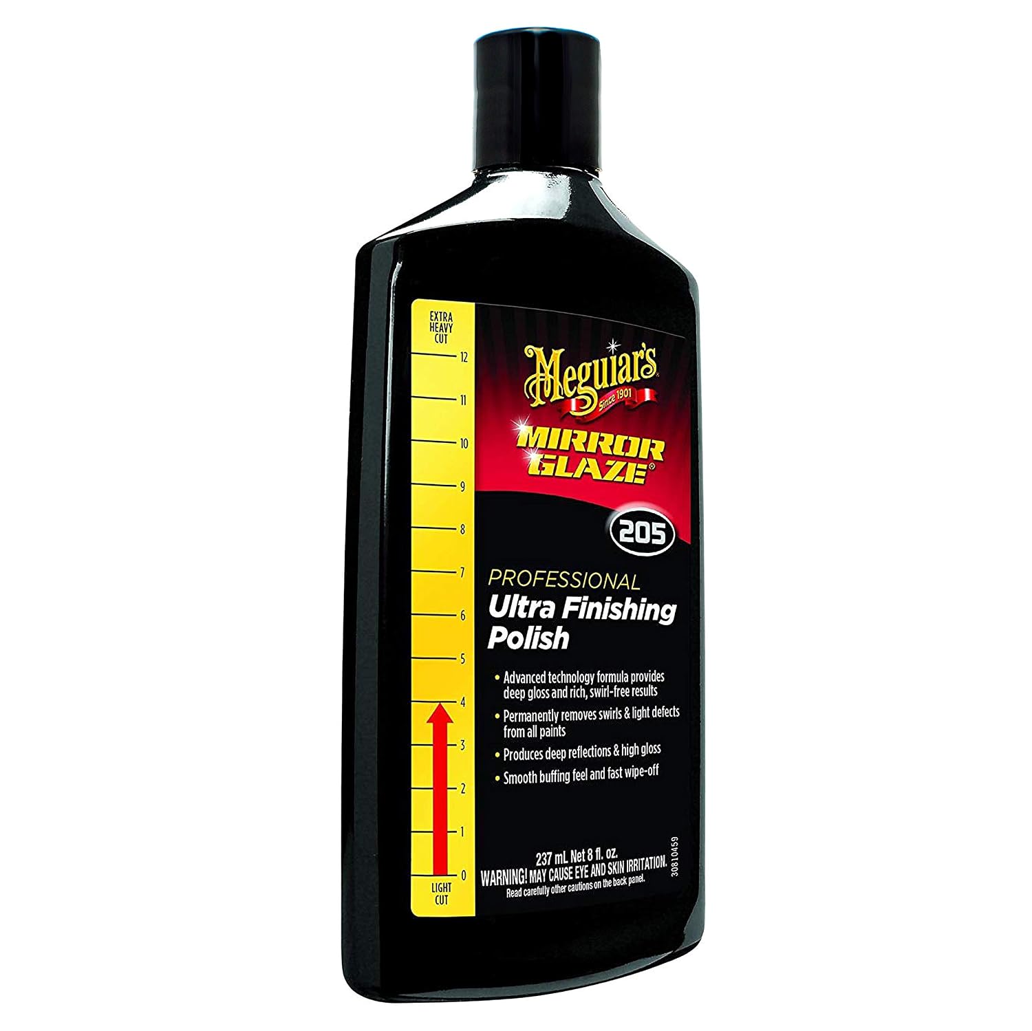 Professional M205 Ultra Finishing Polish Mirror Glaze, 8oz | Finishing Car Polish Removes Fine Swirls & Holograms