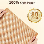 Honeycomb Packing Paper, 15" x 328' Bubble Wrap Roll for Packing