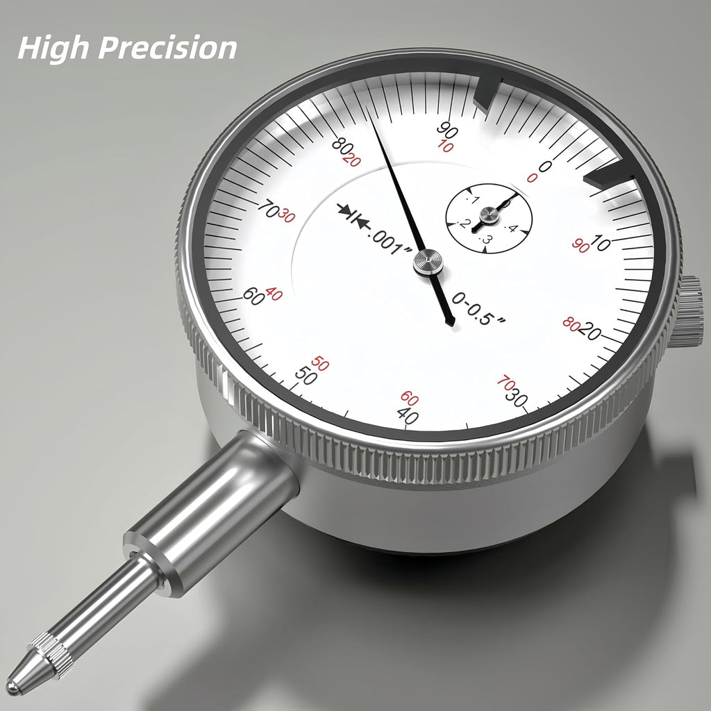Dial Bore Gauge 2"-6" / 0.001", Engine Hole Cylinder Gauge Measuring Tool Set, Inside Micrometer Dial Indicator with Self-Centering Dial for Bore Measurement