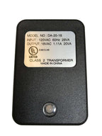 Ghost Controls AXTF 18VAC 1.11 Amp Class 2 Resettable Transformer, 20VA, 2-Screw, with Indicator Light