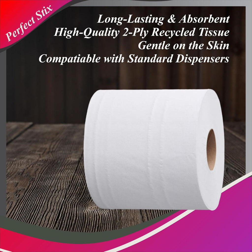 10" White Center Pull Paper Towels- Pack of 2ct-600 Sheets Per Roll