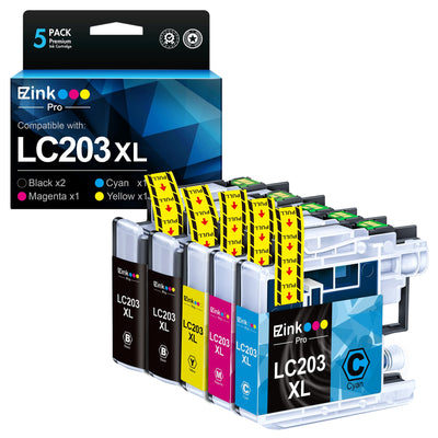 LC203XL Replacement for Brother LC203XL LC201XL Ink Cartridges