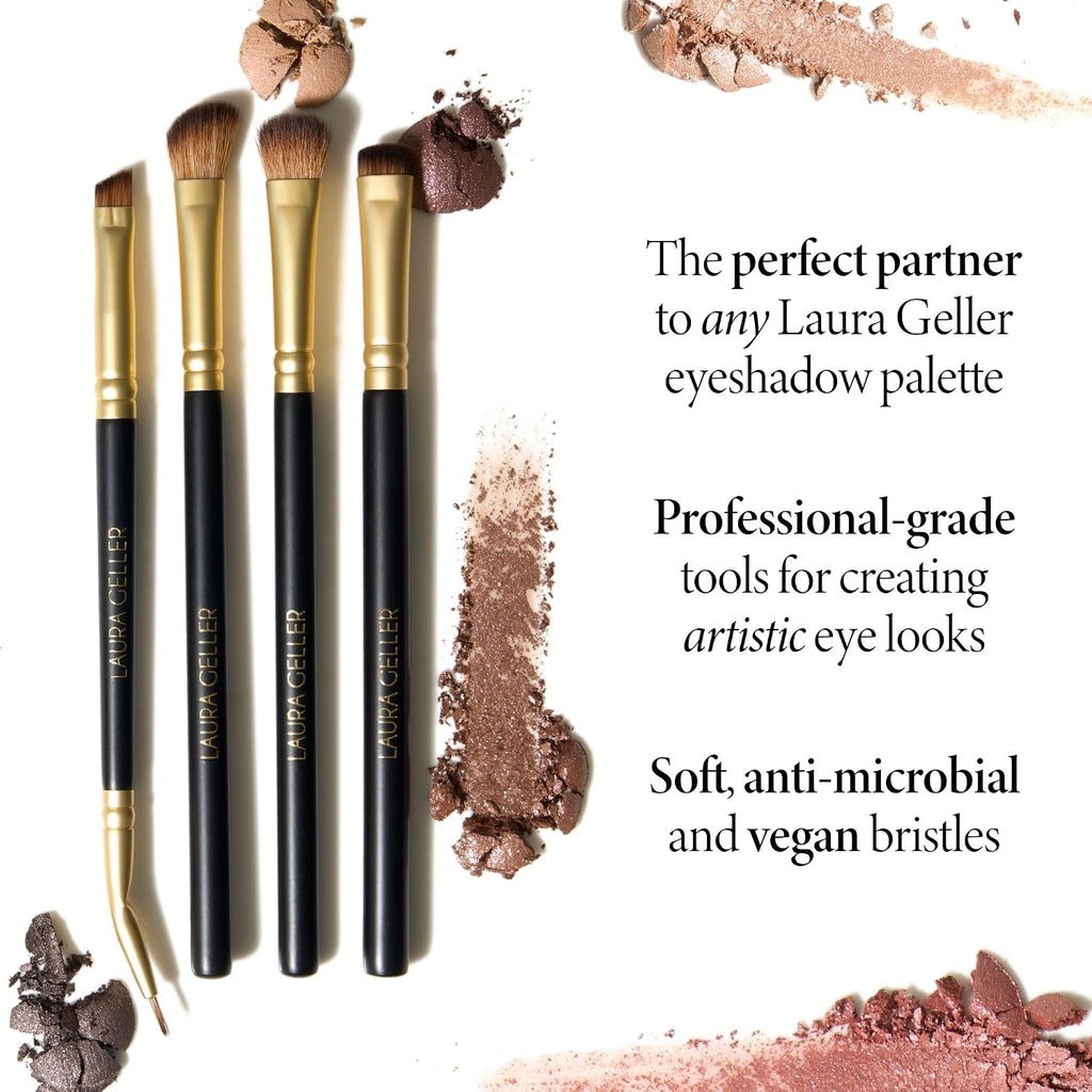 LAURA GELLER Makeup Brushes - Shadow Skills Eyeshadow Brushes 4 ct