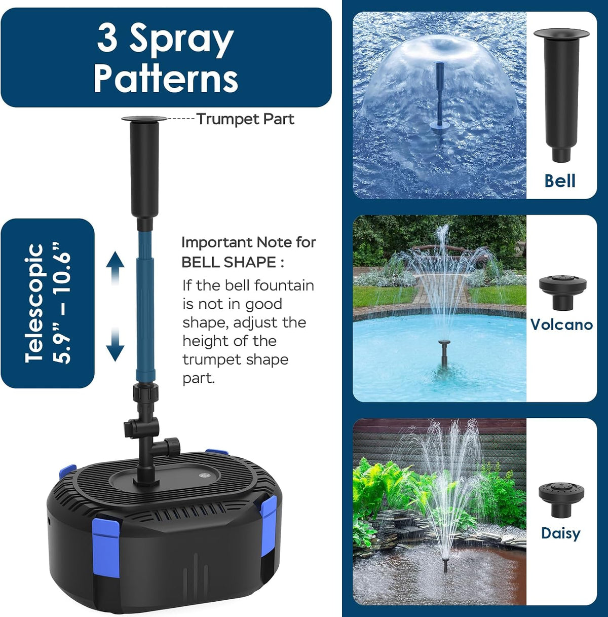 All-in-One Koi Pond Filters for Outdoor Ponds 200-350 Gal