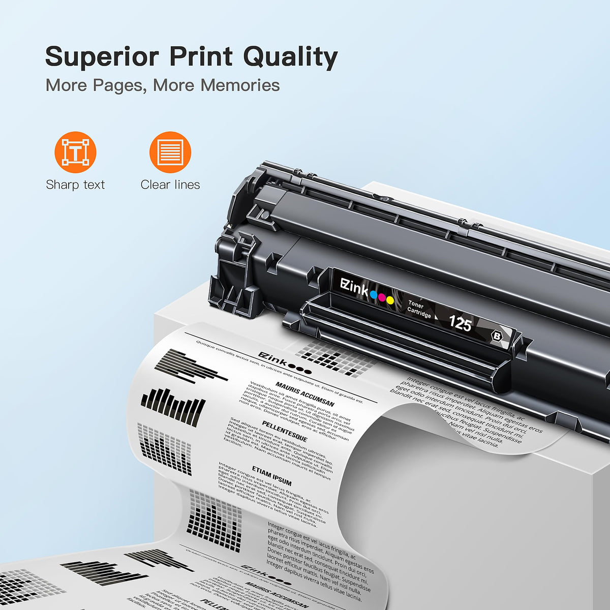 125 CRG-125 Compatible Replacement for Canon ImageClass LBP6030w