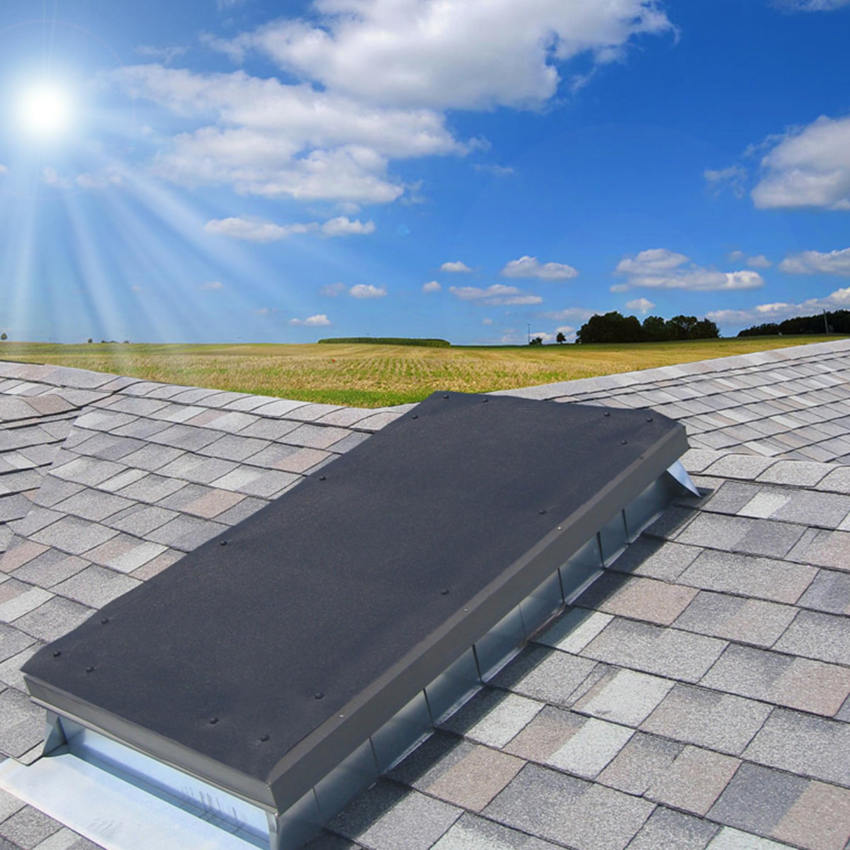 EZ Snap No Drill Skylight Shade Kit, Heat Blocking Skylight Cover, DIY