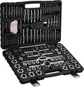 Anfrere 116-Piece SAE & Metric Tap and Die Set
