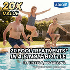 20X Pool Cleaner and Liquid Enzyme Clarifier for Cloudy Water - 32oz