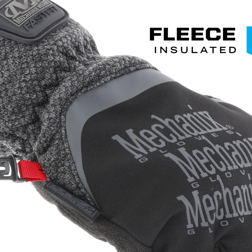 ColdWork FastFit Winter Work Gloves Black/Gray Large