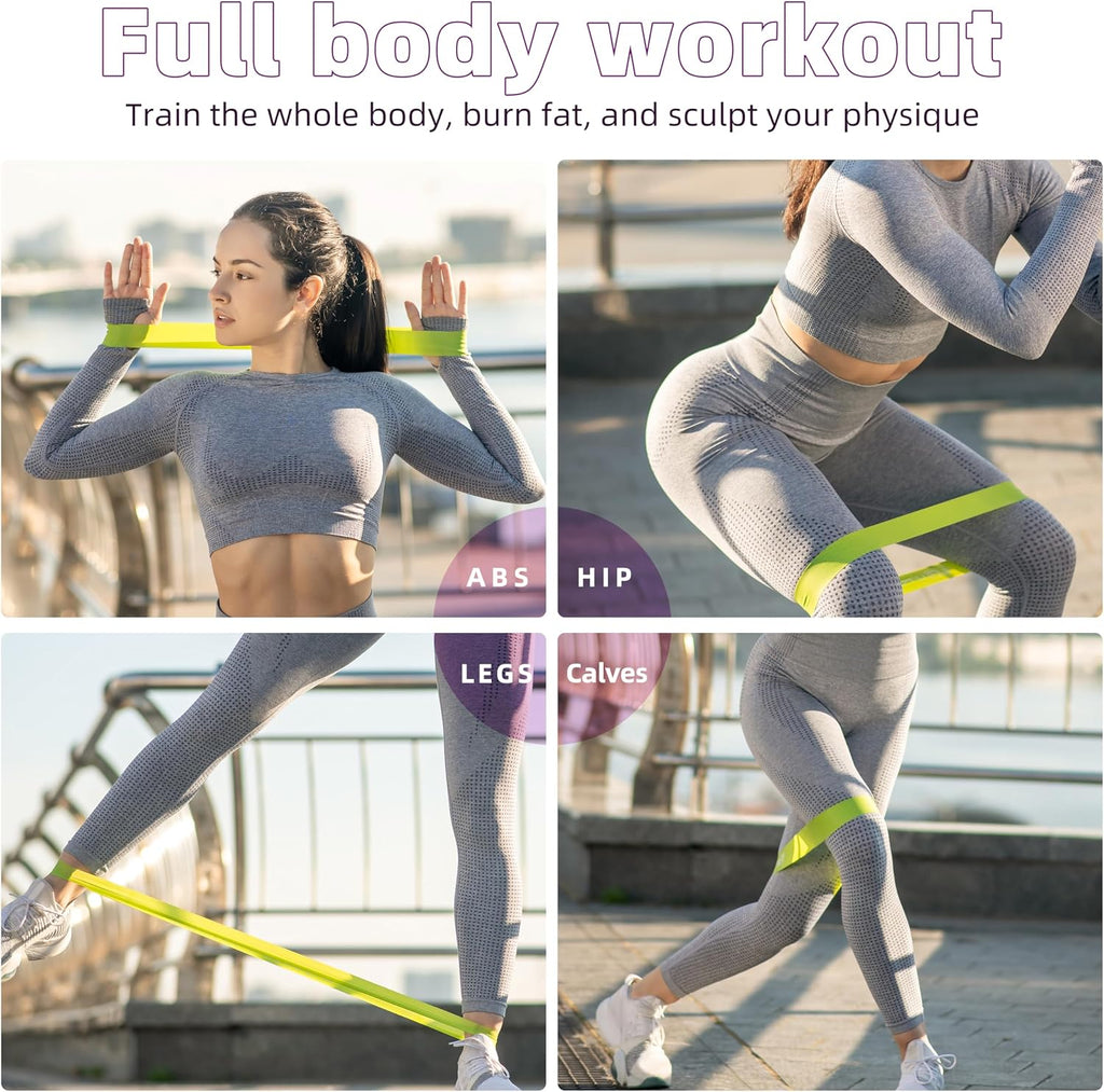 Resistance Loop Exercise Bands, Resistance Bands Exercise Bands for Home Fitness, Stretching, Strength Training