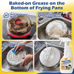 Heavy‑Duty Oil Degreaser Cleaner for Pan Bottoms, Oven, Stove, Range Hood
