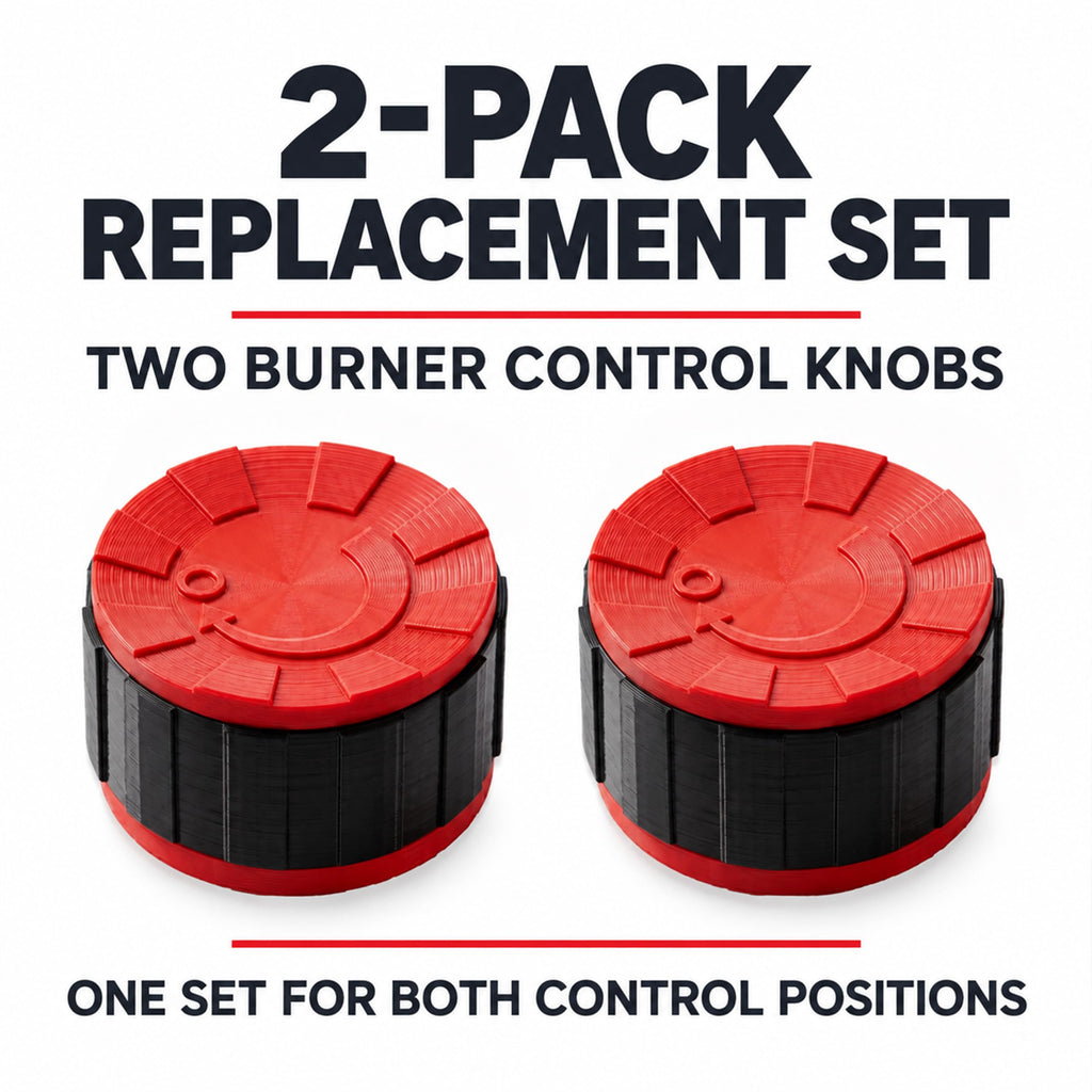 Stove Knobs Compatible with Camp Chef Everest 2X, 2 Pack Burner Controls