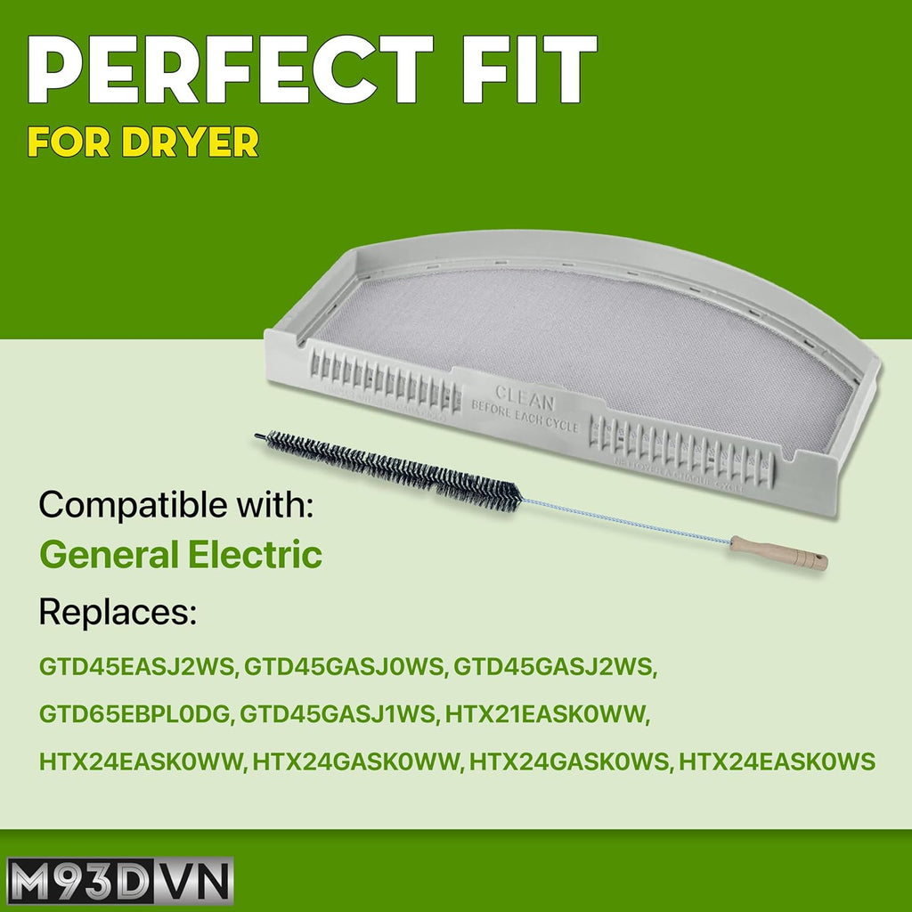 Dryer Lint Screen for GE GTD45EASJ2WS GTD45GASJ0WS, Hotpoint HTX24EASK0WW