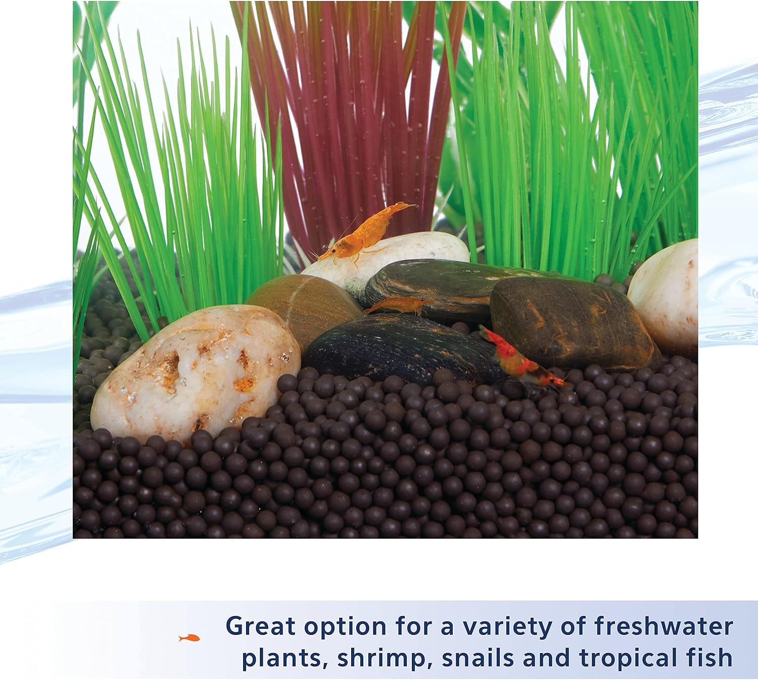 Plant and Shrimp Aquarium Substrate, Aqua Soil for Fish Tanks, 5 Pounds | Aqua Soil for Fish Tanks, Aquarium