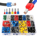 Lytool Wire Ferrules Kit 1200PCS Single &Double Ferrule Connectors 23-6 AWG