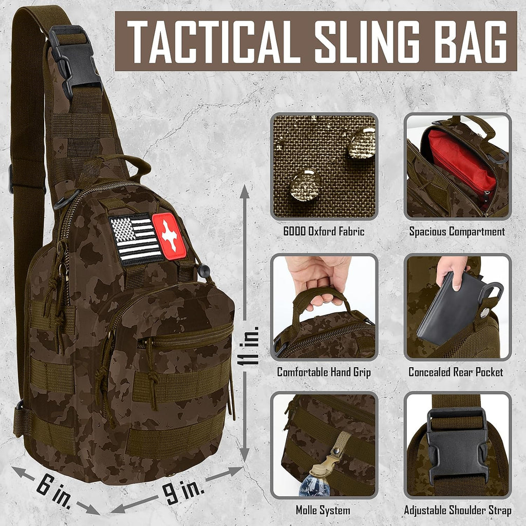 Survival Kit, 268 Pcs Emergency Survival Gear and Equipment Supplies with First Aid Kit, Camping Axe, Headlamp
