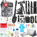 Survival Kit, 251 Pcs Survival Gear Emergency Supplies First Aid Kit | Emergency Survival Kit Camping Essentials
