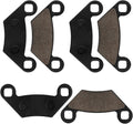 LOCOPOW Brake Pads For Polaris Sportsman 850 550 2009-2026 Front & Rear