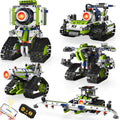Robot Building Kit with APP/Remote Control STEM Gifts for Boys Age 6-16,Technic Coding Robotic Toys for Kids