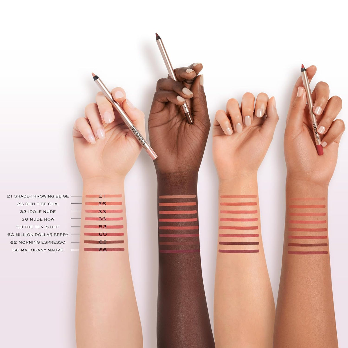 Lancôme Lip Idôle Lip Shaper - Creamy Matte Waterproof Lip Liner 8H Wear