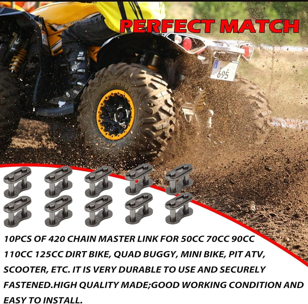 #420 Chain Master Link Roller Steel Alloy Roller Chain