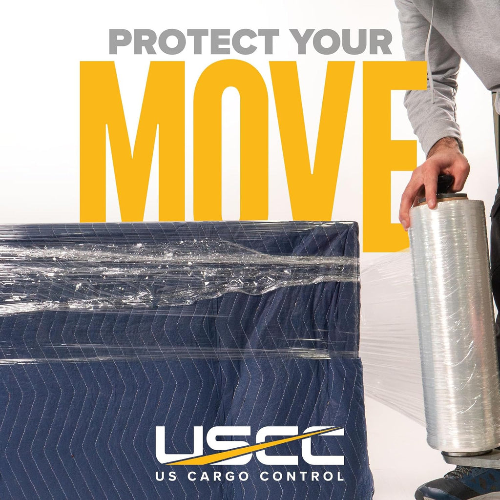 Moving Blankets Heavy Duty 72"x80" 12-Pack (43 lbs/doz), Packing Blankets for Moving Furniture, Shipping, and