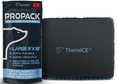 TheraICE PROpack Ice Pack for Injuries Reusable Multipurpose Cold Gel 9x12