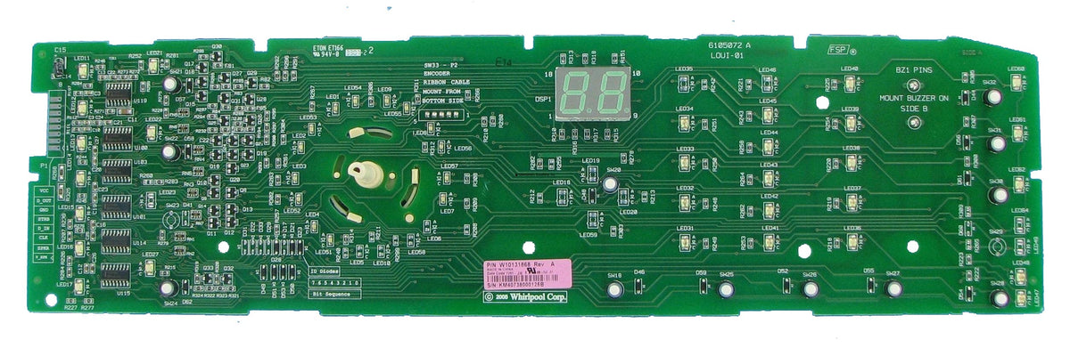 CoreCentric Remanufactured Laundry Washer Control Board Replacement for Whirlpool W10131868 / WPW10131868