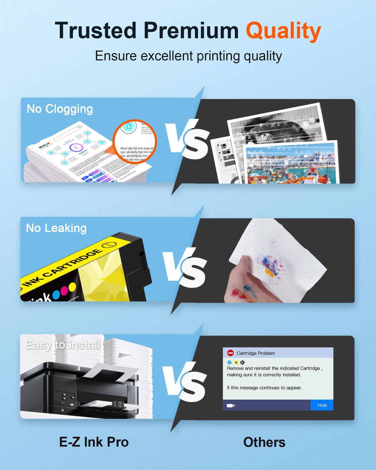 Remanufactured Ink Replacement for Epson 212 Ink Cartridges Combo Pack