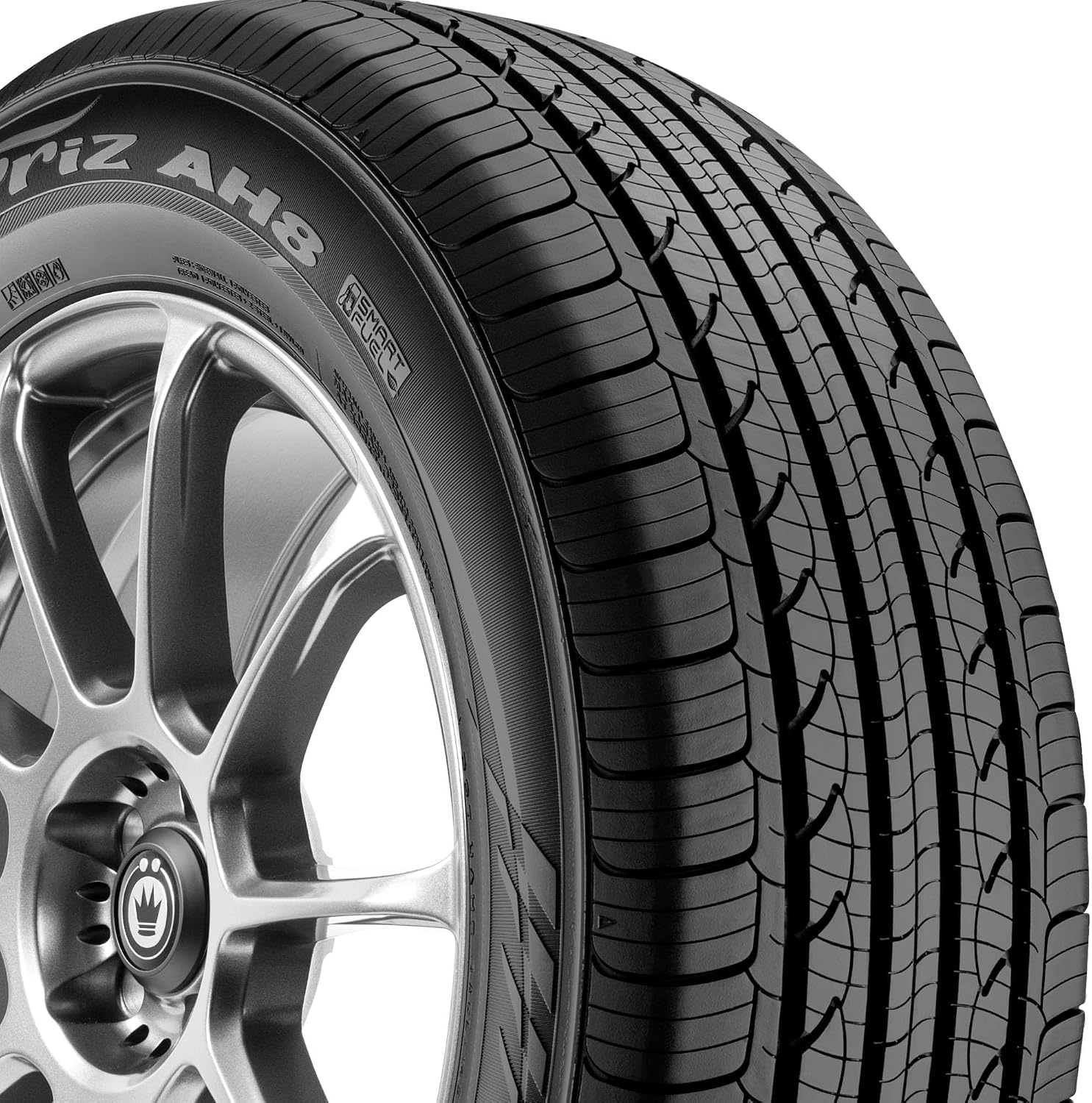 N'Priz AH8 215/45R17 87H | Passenger Touring All Season Traction 87H Rated Standard Load Radial Construction Black