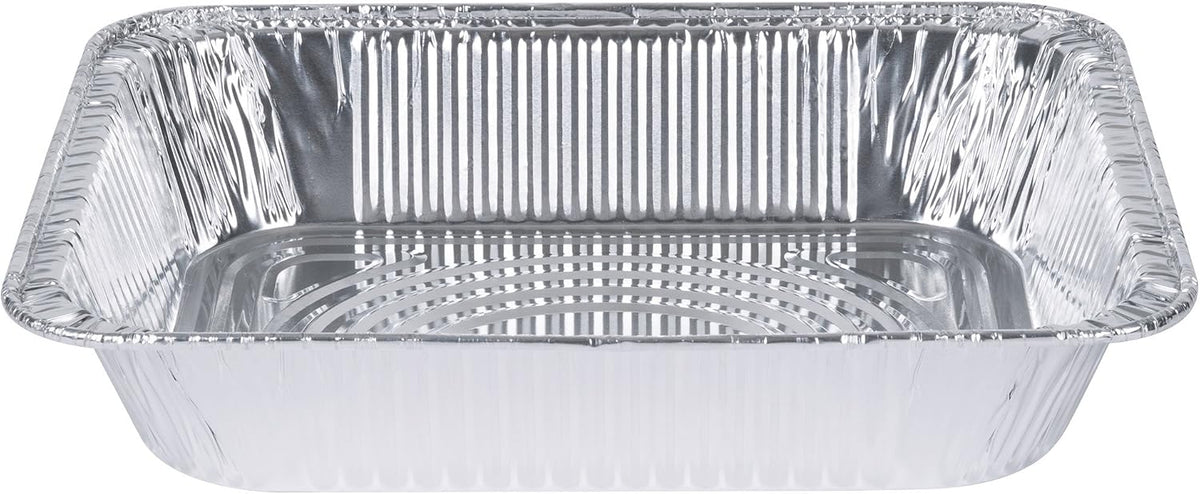 9x13 Inch Aluminum Foil Pans [30 Count] Half Size Deep