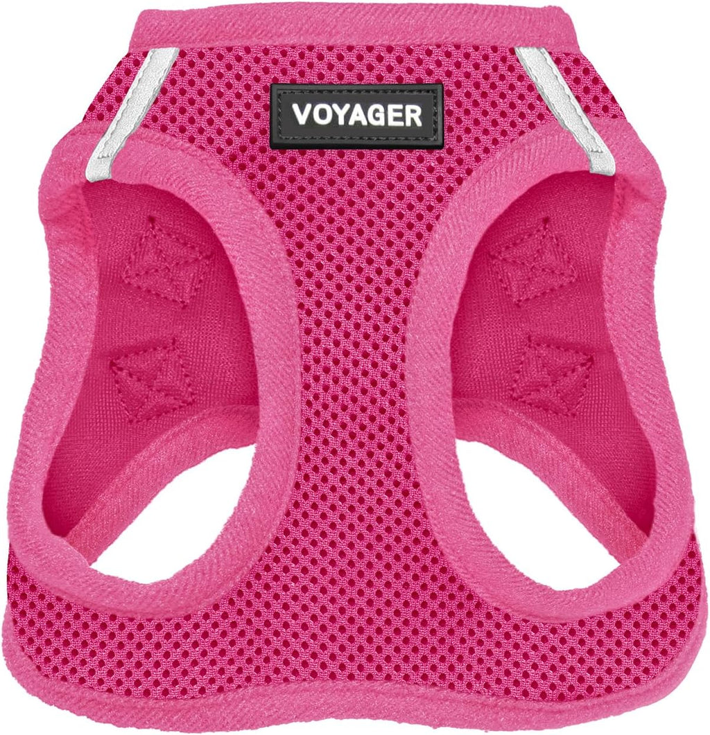 Voyager Step-in Air Harness - All Weather Mesh, Reflective, No Pull Harness for Dogs, Cats - Secure with Hook & Loop