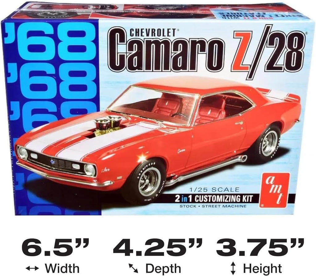 1968 Chevy Camaro Z/28 1:25 Scale Model Kit