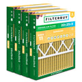 20x25x5 Air Filter MERV 11 Pet & Allergy Defense (4-Pack)