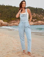 Women's Casual Stretch Adjustable Denim Bib Overalls Jeans Pants Jumpsuits