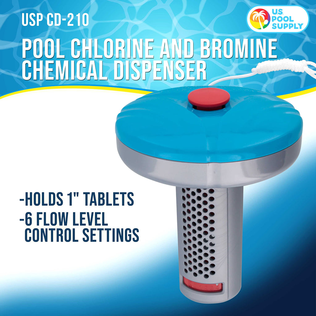 Floating Spa, Hot Tub & Small Pool Chlorine and Bromine