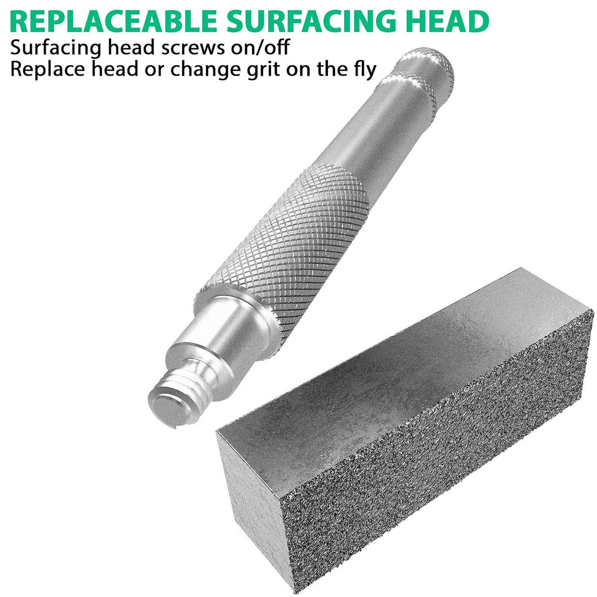 ATLIN Grinding Wheel Dressing Tool - 36 Grit & 120 Grit Diamond Dresser