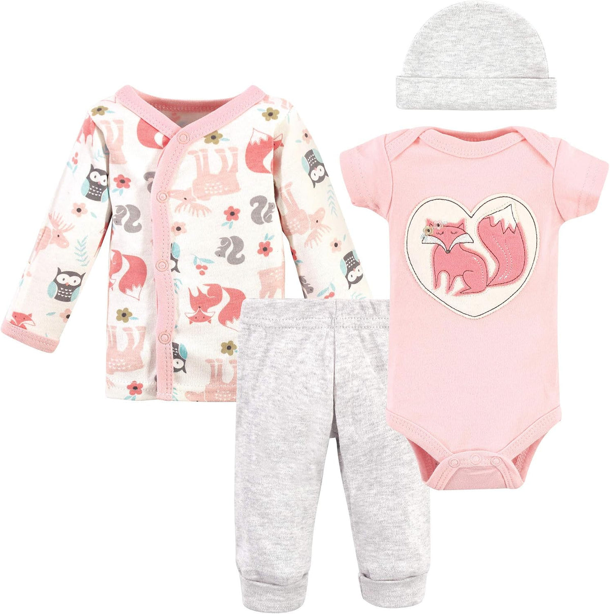 Unisex Baby Layette Set 4-Piece