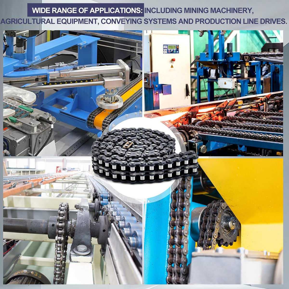 50-2 Roller Chain Double Strand Duplex